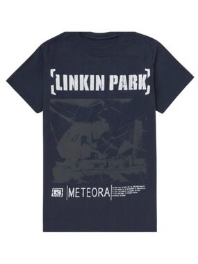 Linkin Park Black Meteora T-Shirt NWOT